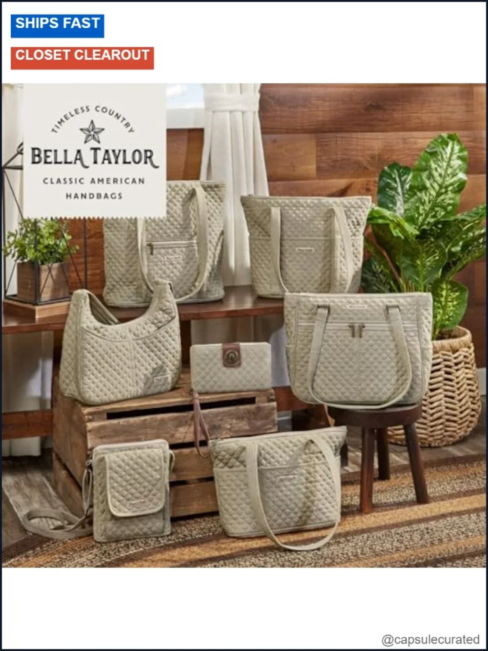 Quilted Cotton Shoulder Bag with Top Zipper, Lightweight Hobo Purse for Women